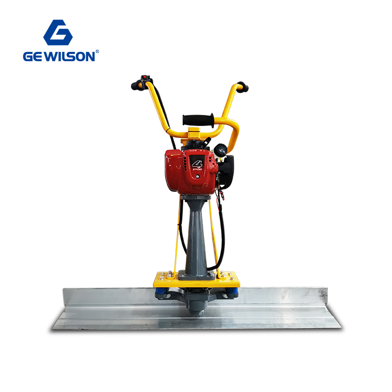 Surface finishing screed
