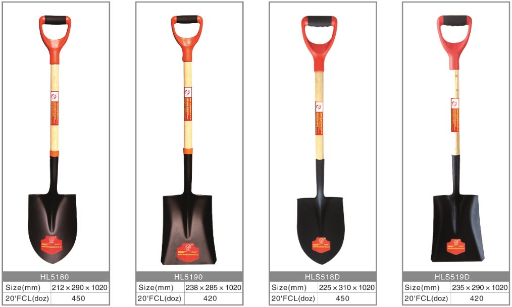 SHOVEL WITH WOOD HANDLE,gardening shovel,garden shovels