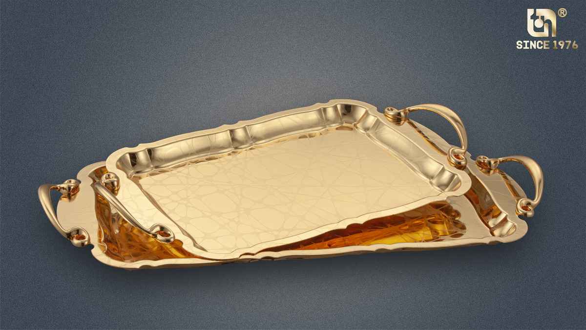 Flash Gold Plated Tray