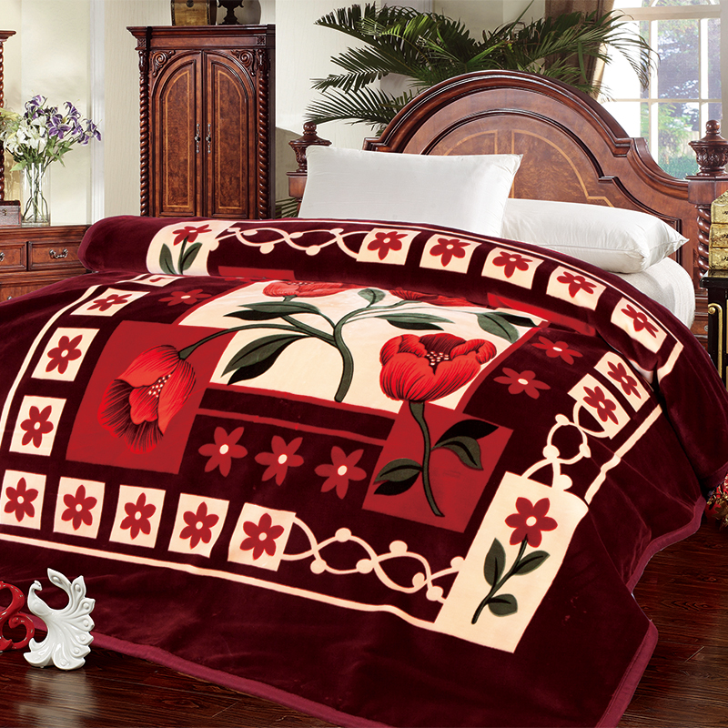 Raschel blanket