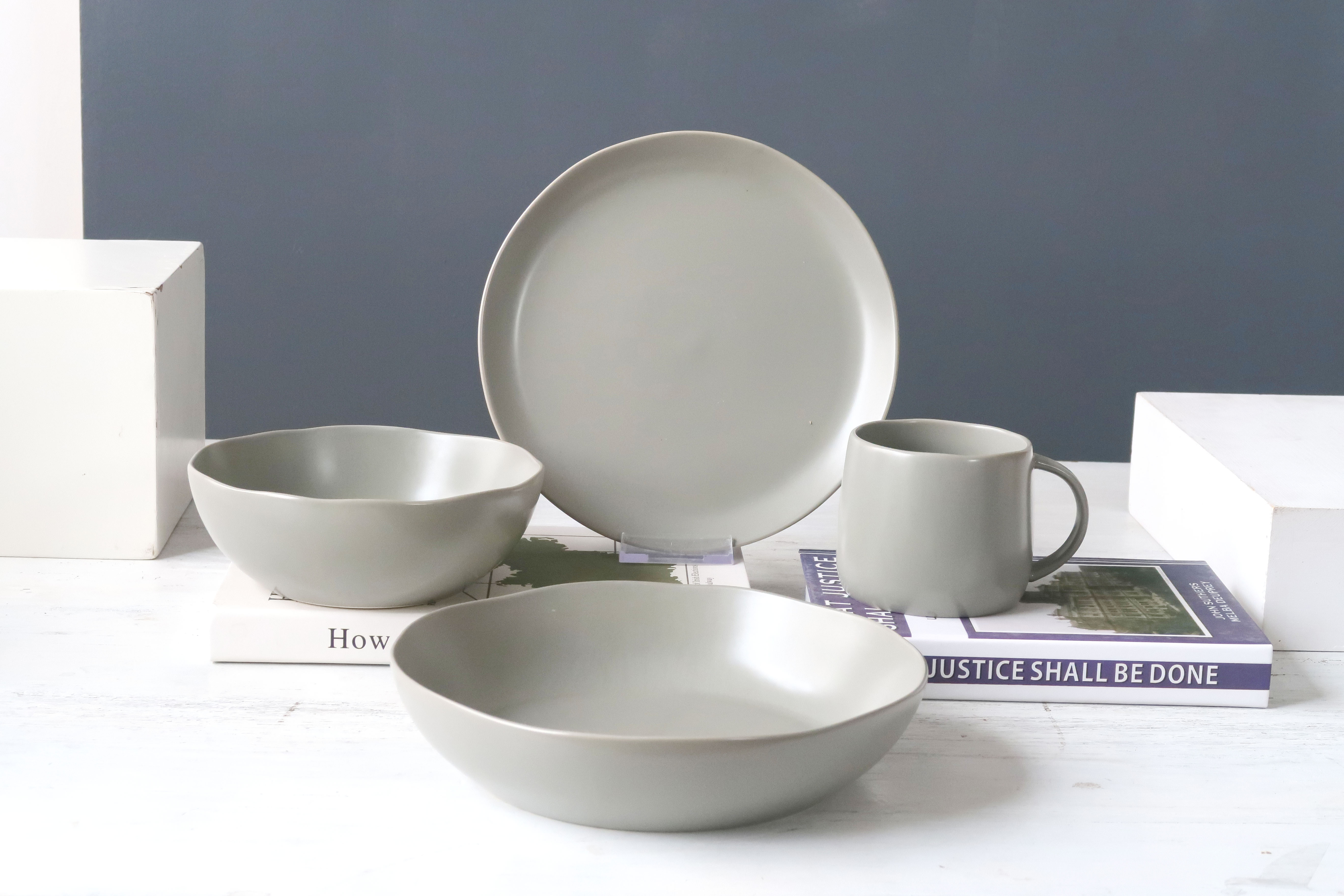 Ceramic tableware, mug, plate, salad plate, bowl