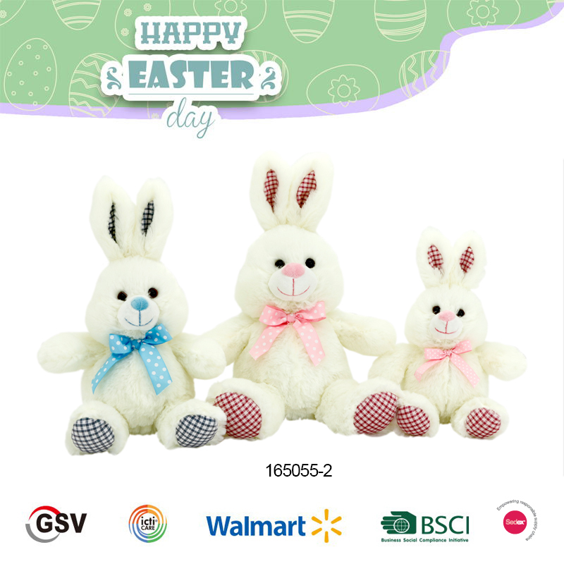 Easter Animals Rabbit Gtst Plush Toy（165055-2）