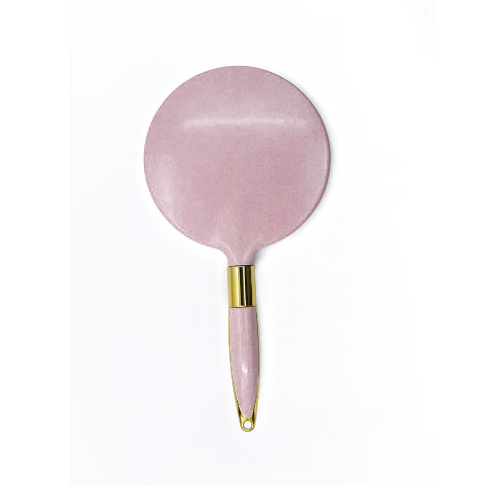 Zinc alloy mirror copper-plated silver-plated cosmetic mirror with fashionable design and custom color