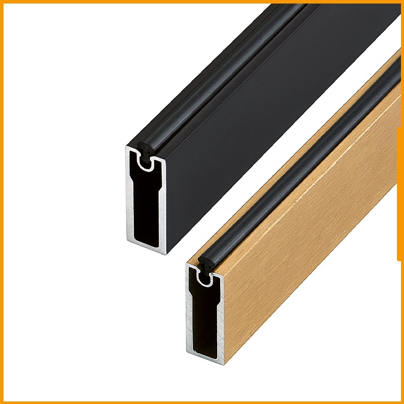 Clothes rail aluminum non-slip type clothes pass clothes rail cabinet clothes wardrobe tube