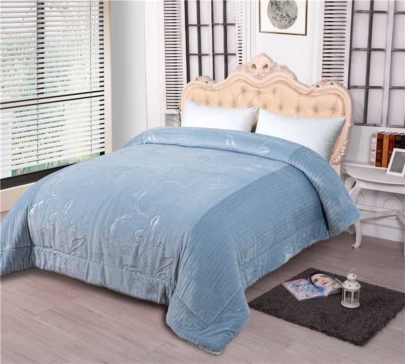 Stripe with Embossed Comforter