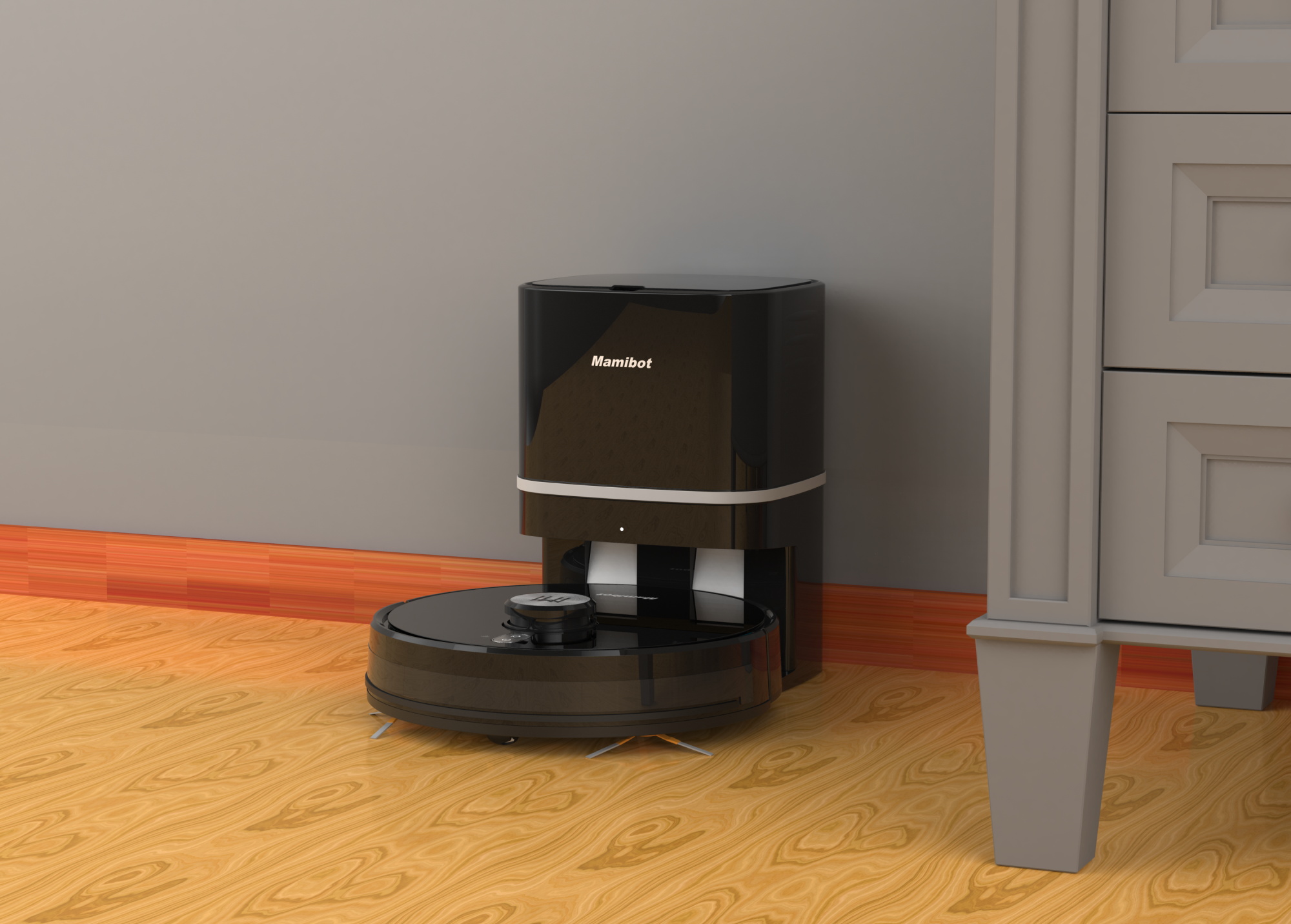 MAMIBOT EXVAC 890 Robot Vaccum Cleaner automatic dust collection