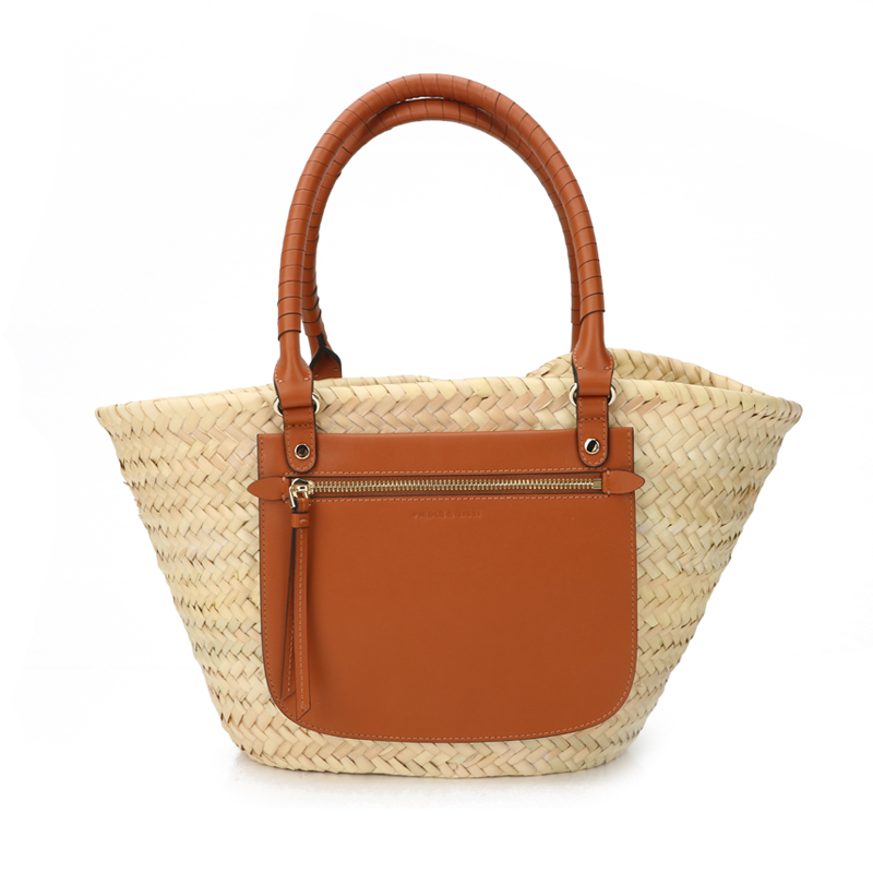 woven leather bag factory classic eco leather handbag&wallet SLG 2021 new design vintage fabric & color business & leisure