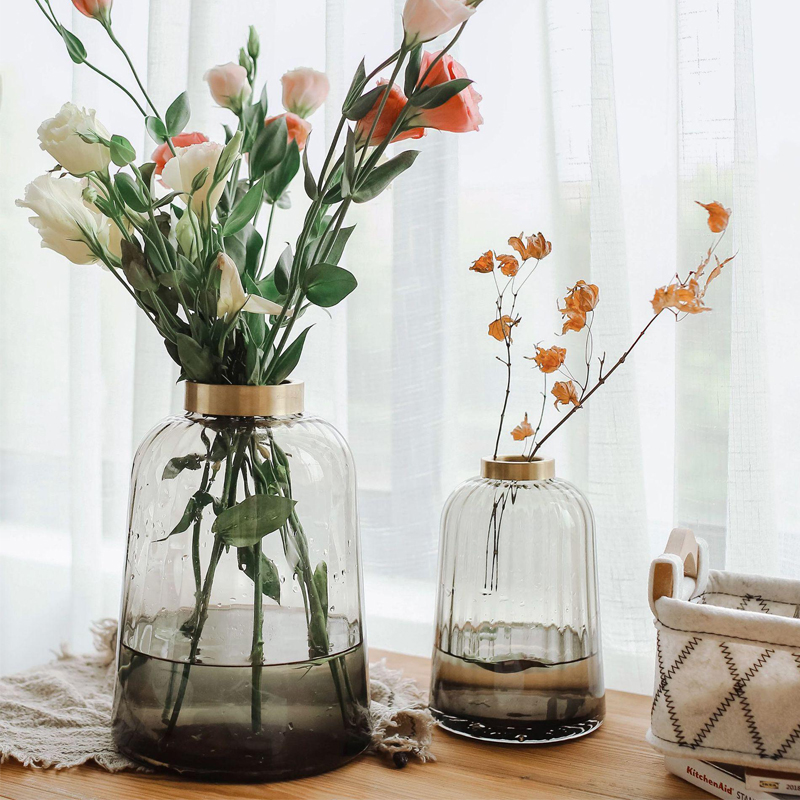 Hand made glass vase