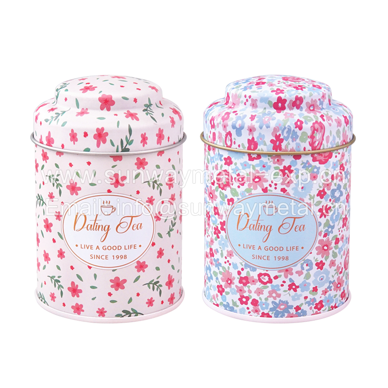 Metal tin box tea tin food packing