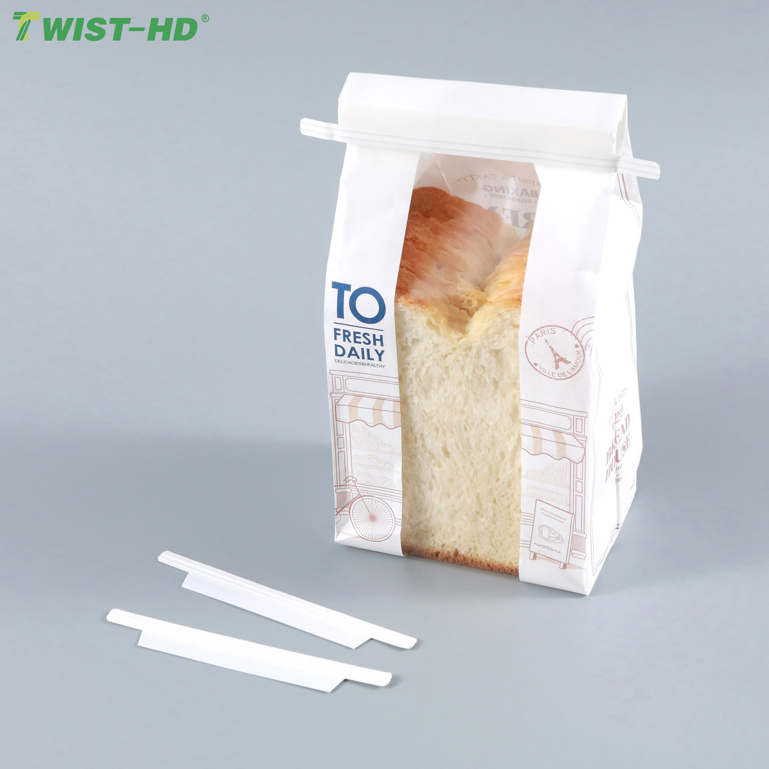 Most demanded in malaysia kraft color tin tie for paper bag