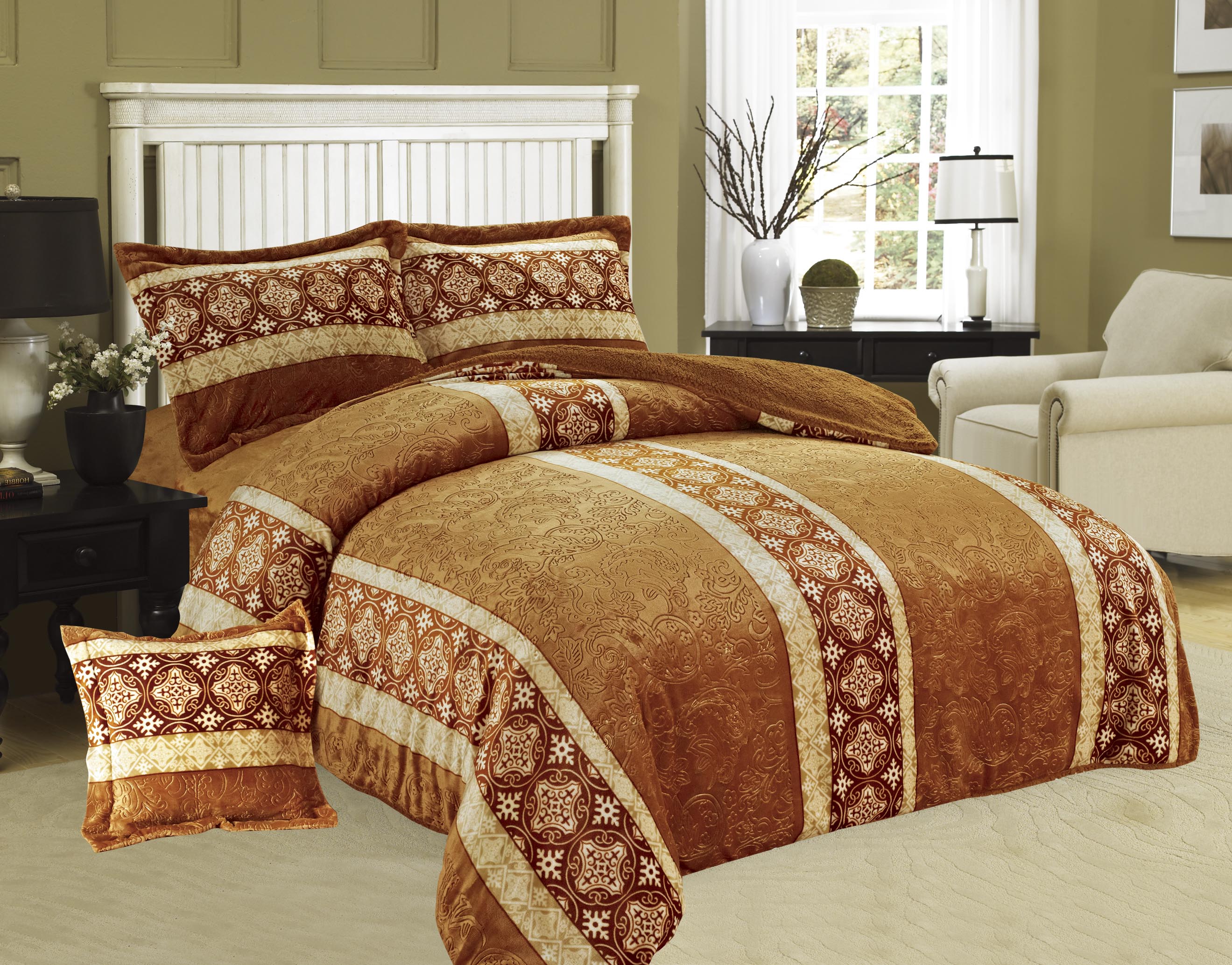 Flannel comforter sets