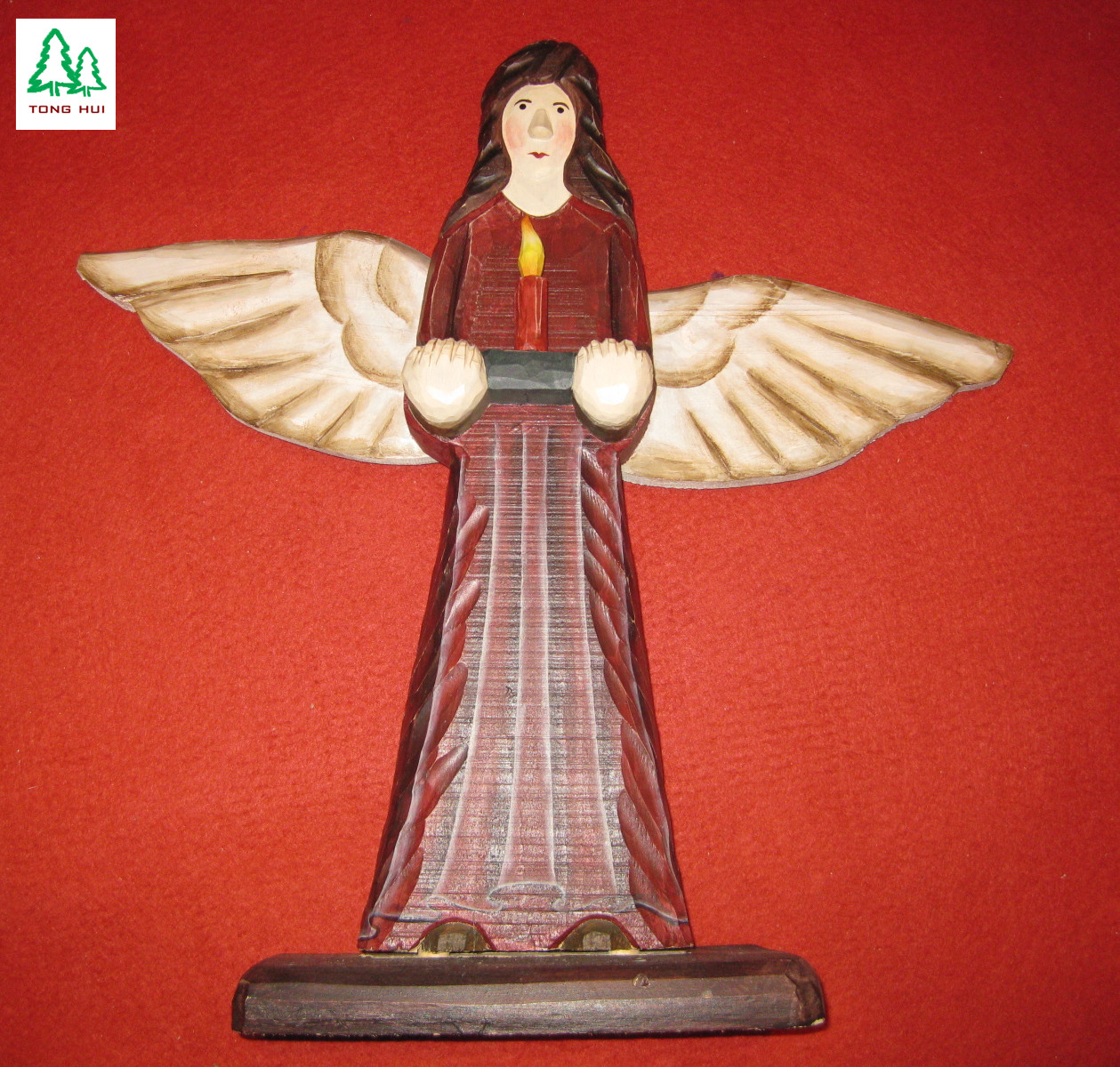 wooden holiday decoration