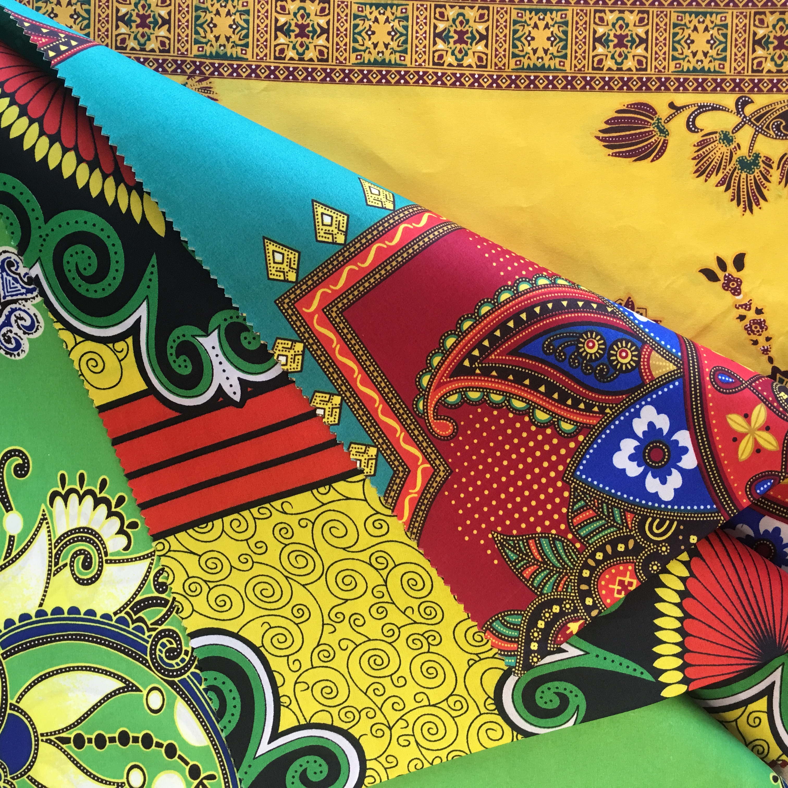 Printed wax 100% polyester african ankara for women dress
