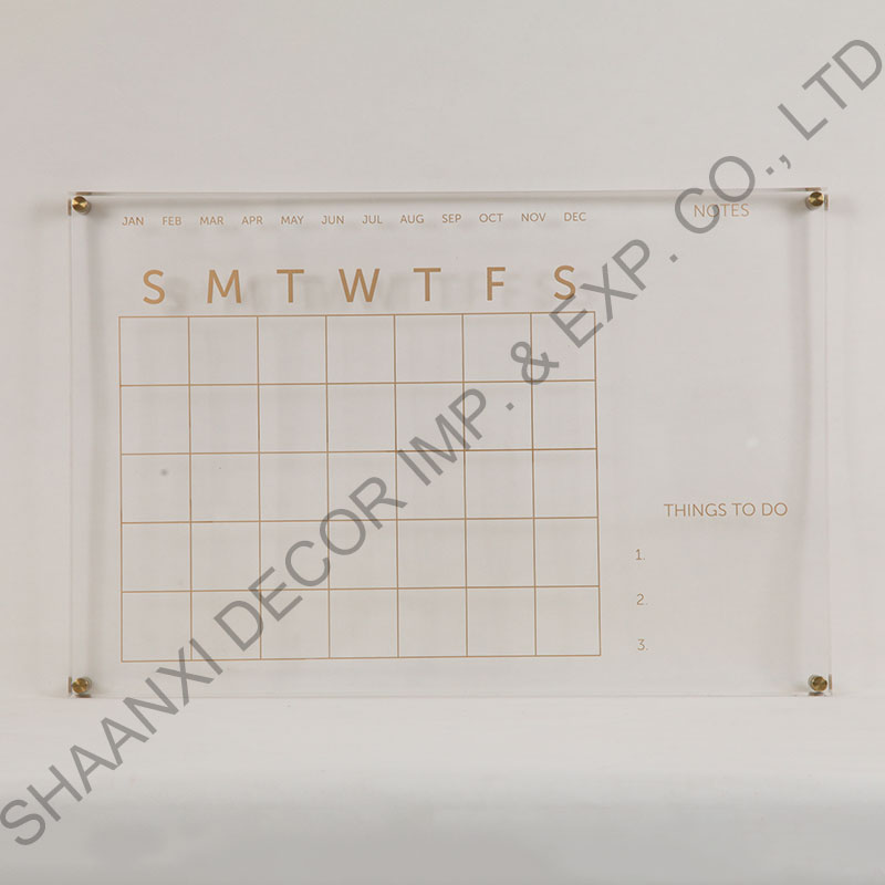 Acrylic whiteboard