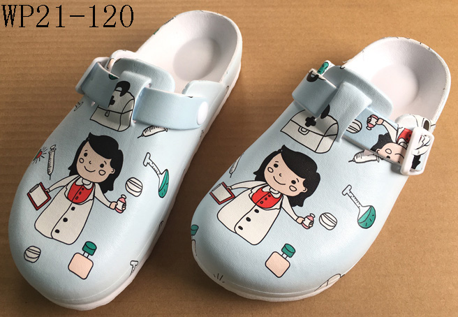 Women Clogs Ladies Printing Slippers