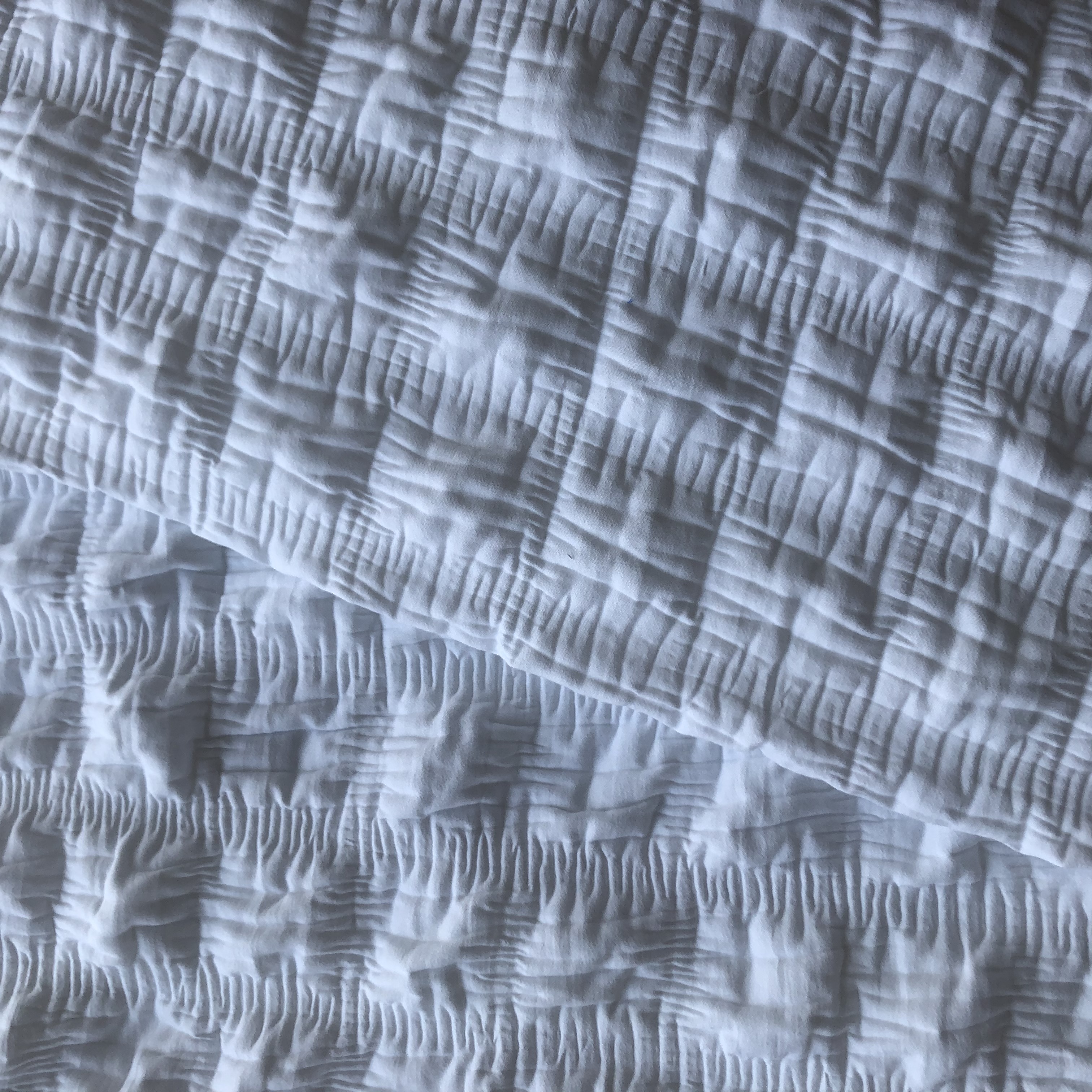 Wrinkle bubbled fabric for home textile