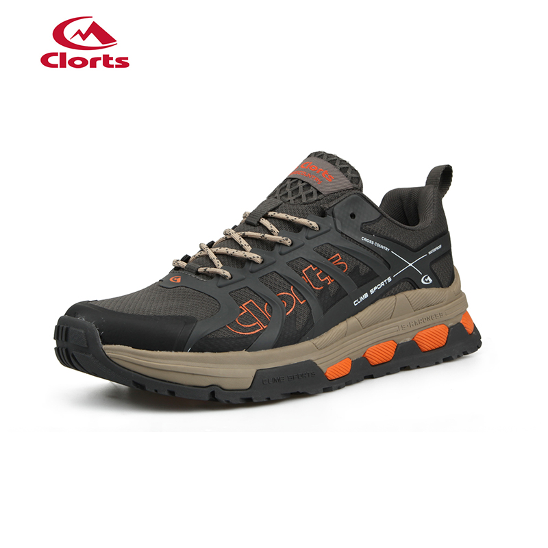 CLORTS Lightweight Breathable Outdoor Hiking Running Shoes Trail Running Shoes