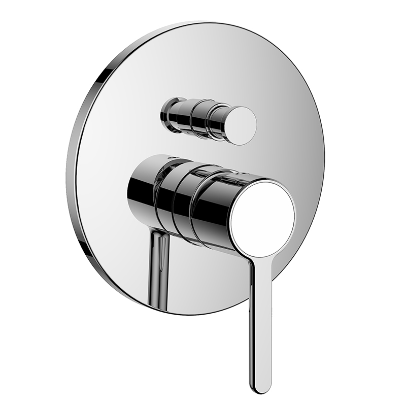 FLOVA Single lever concealed 4-way bath/shower mixer with diverter