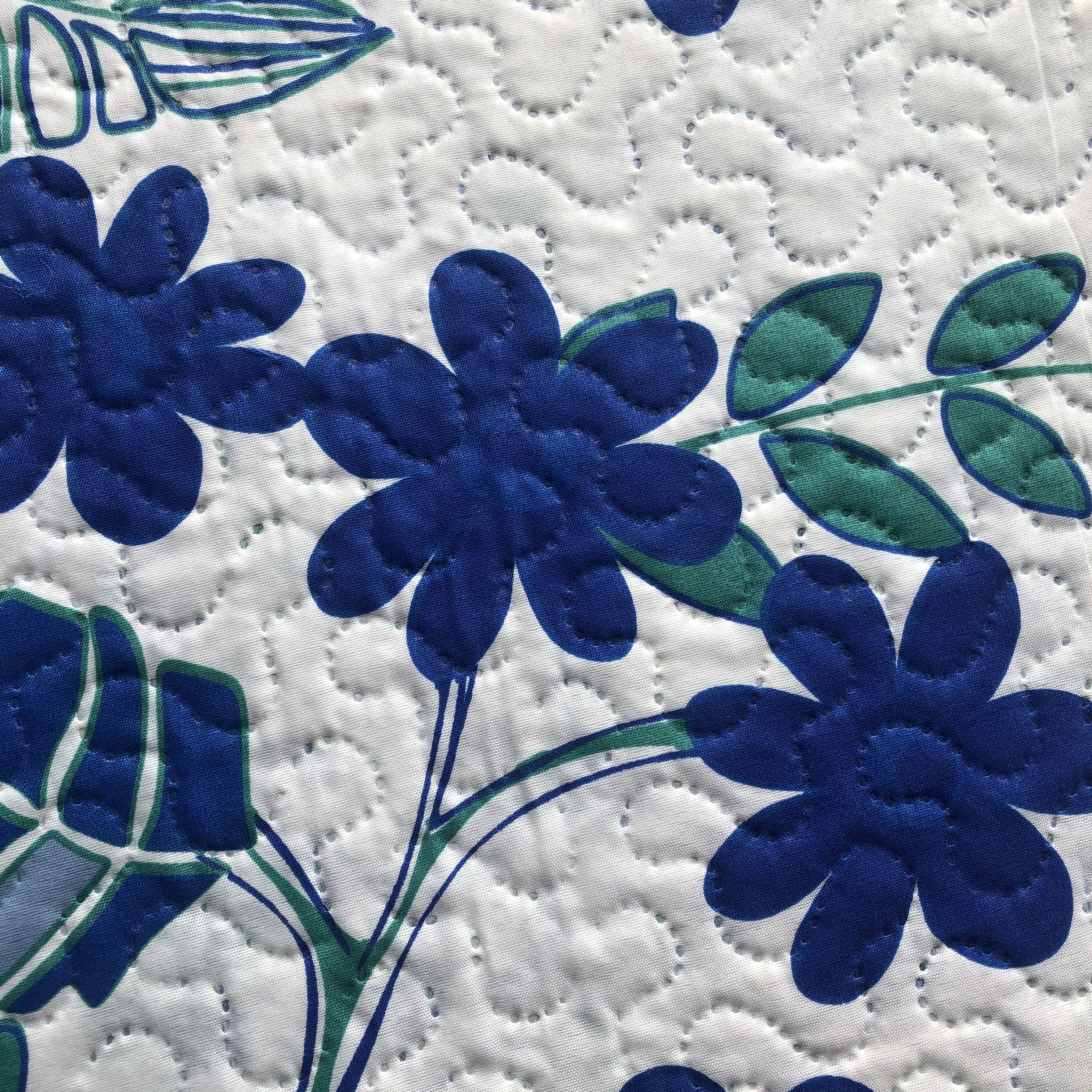 Ultrasonic Quilting Spray Bonded Cotton Fabric