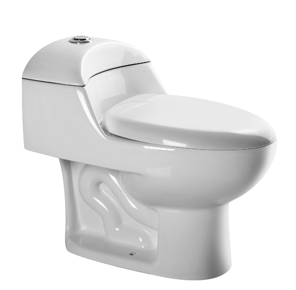 cheap one piece toilet