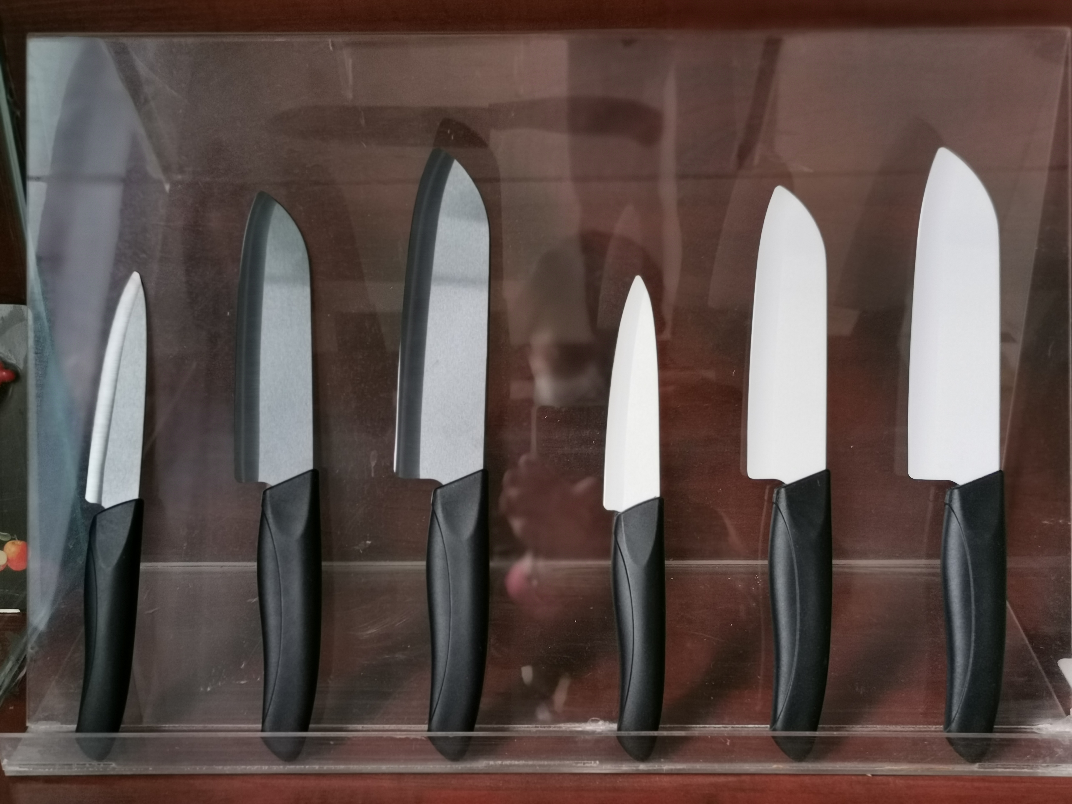 Ceramic knife 105 series，Ceramic santoku knife