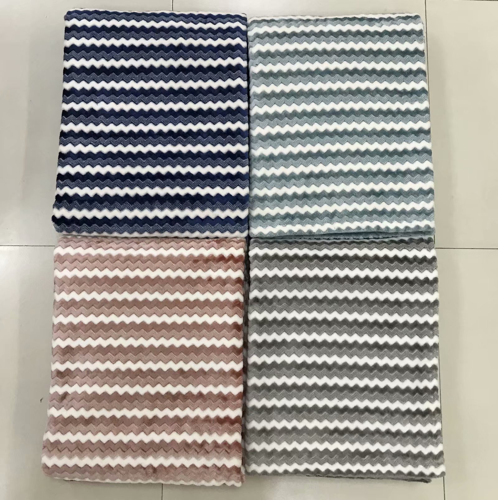 jaquard flannel blanket