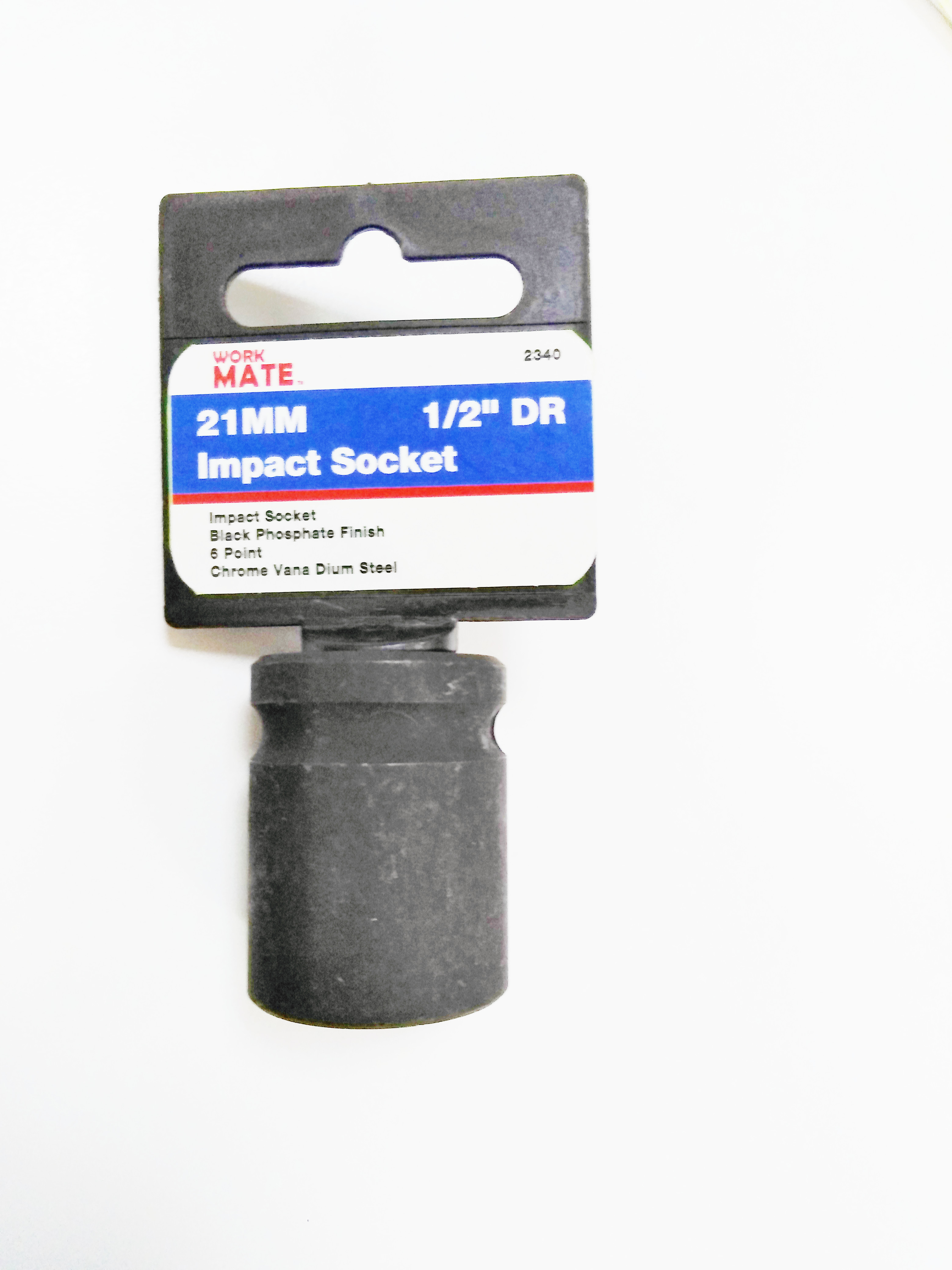 21MM 1/2"DR Impact Socket