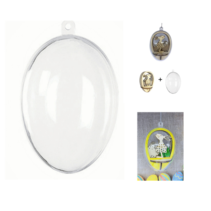 DIY Acrylic Fillable Egg 8 cm