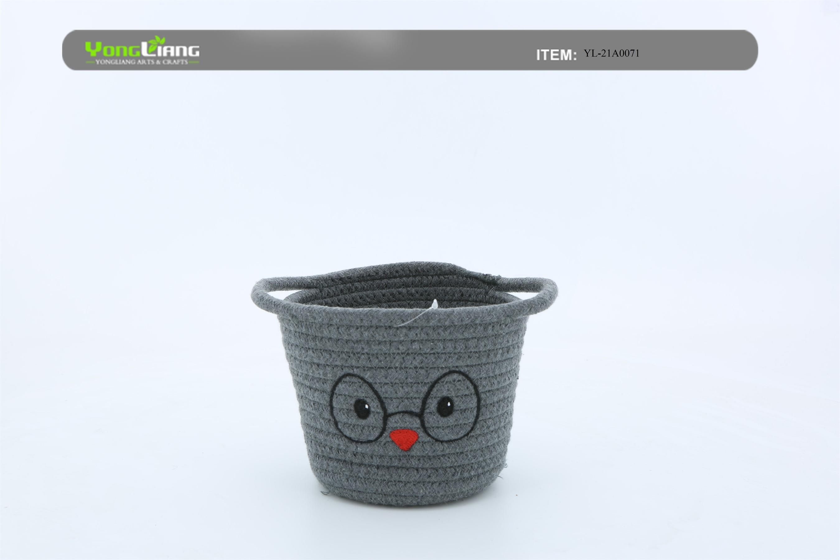Poly Rope Weaving Storage Basket