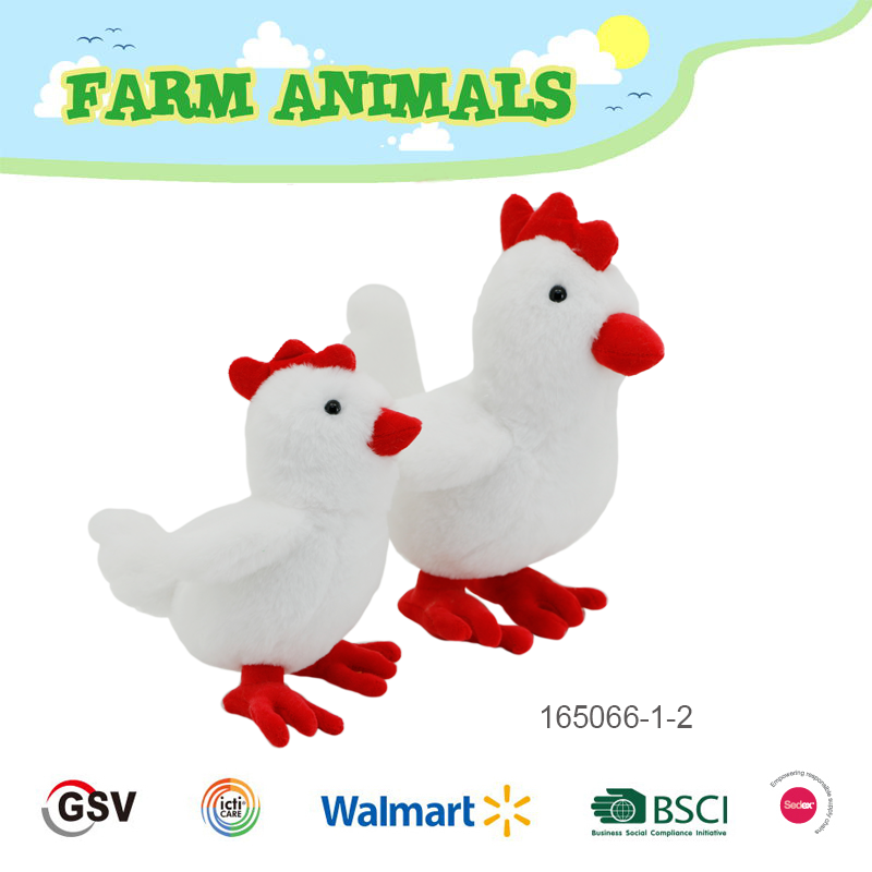 Farm Animals Chicken Gtst Plush Toy（165066-1-2）
