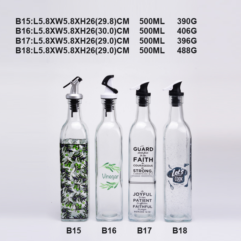 Popular and convenient oil and vinegar sprayer dispenser