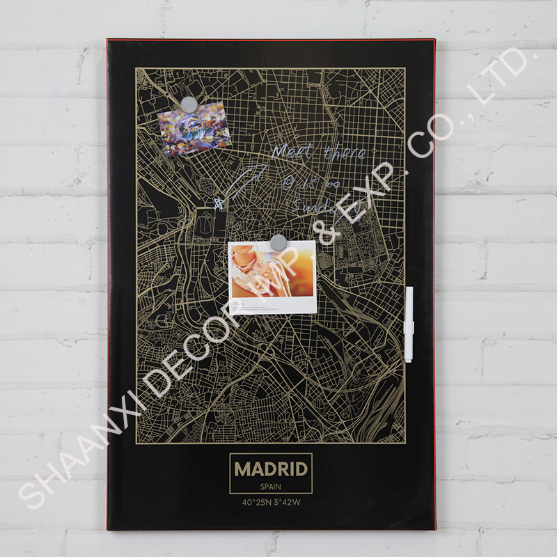 Magnetic wal decor memo board