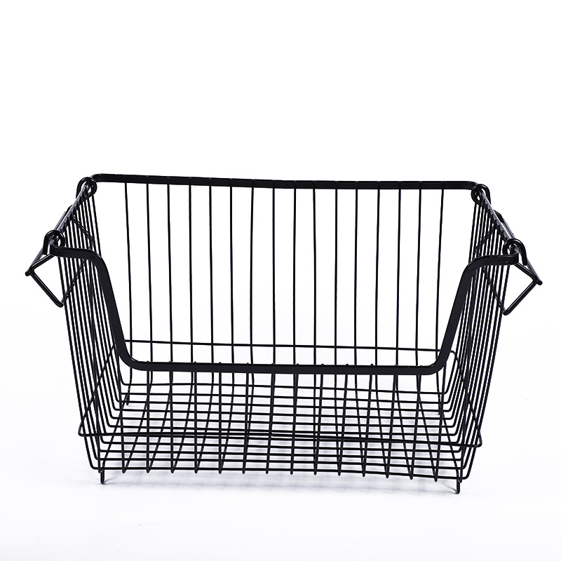 Sorbus Wire Metal Basket Bin Stackable Storage Baskets