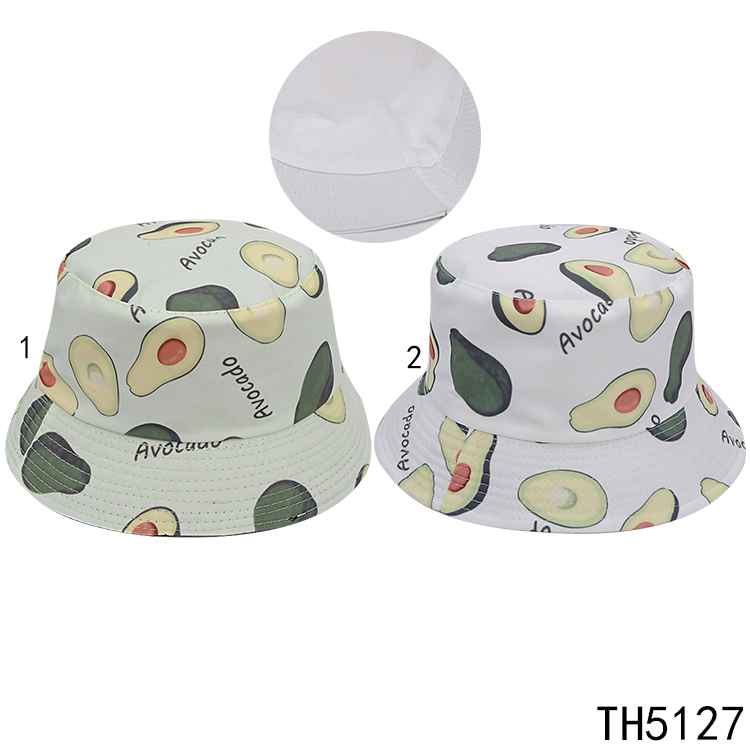 Avocado print bucket hat hotsale different avocado hat
