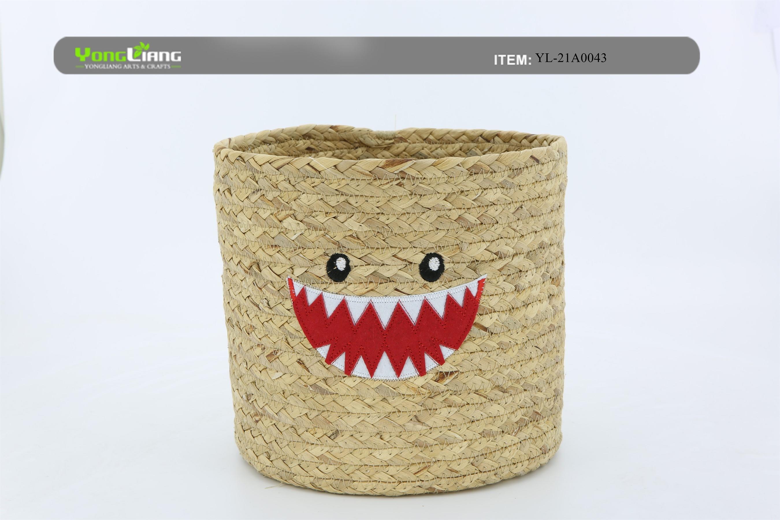 Water Hyacinth Storage Basket