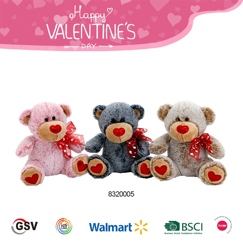 Valentine Animals Bear Gtst Plush Toy（8320005）