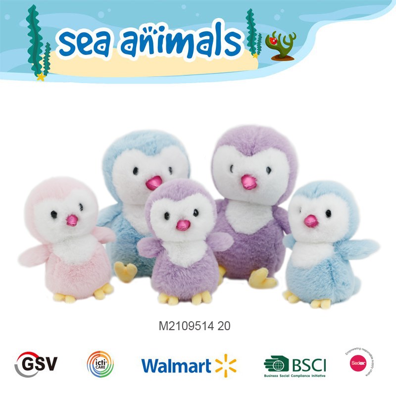 Sea Animals Penguin Gtst Plush Toy(m2109514/20)