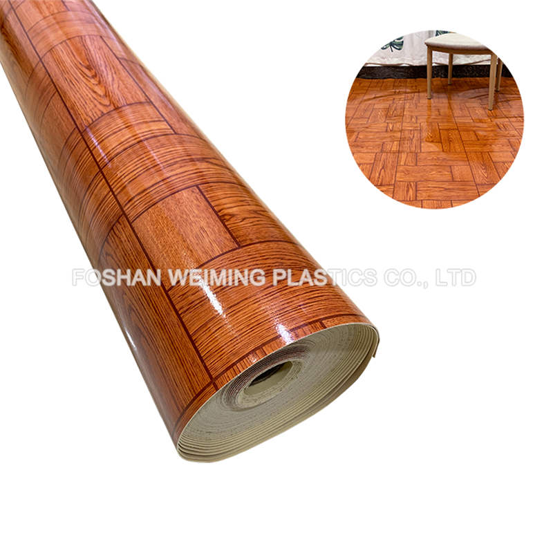 Wood Grain PVC Flooring