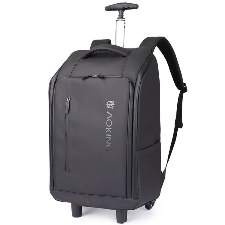 Aoking Trolley Luggage Traveling Bag With USB Charger Port