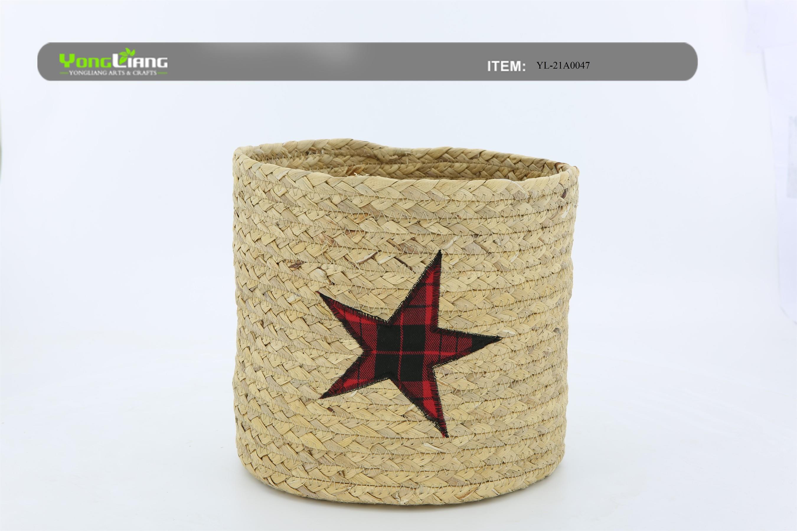 Water Hyacinth Storage Basket