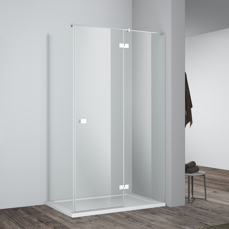 Shower enclosure, hinge shower enclosure, shower room, shower door, hinge shower door, hinge door,