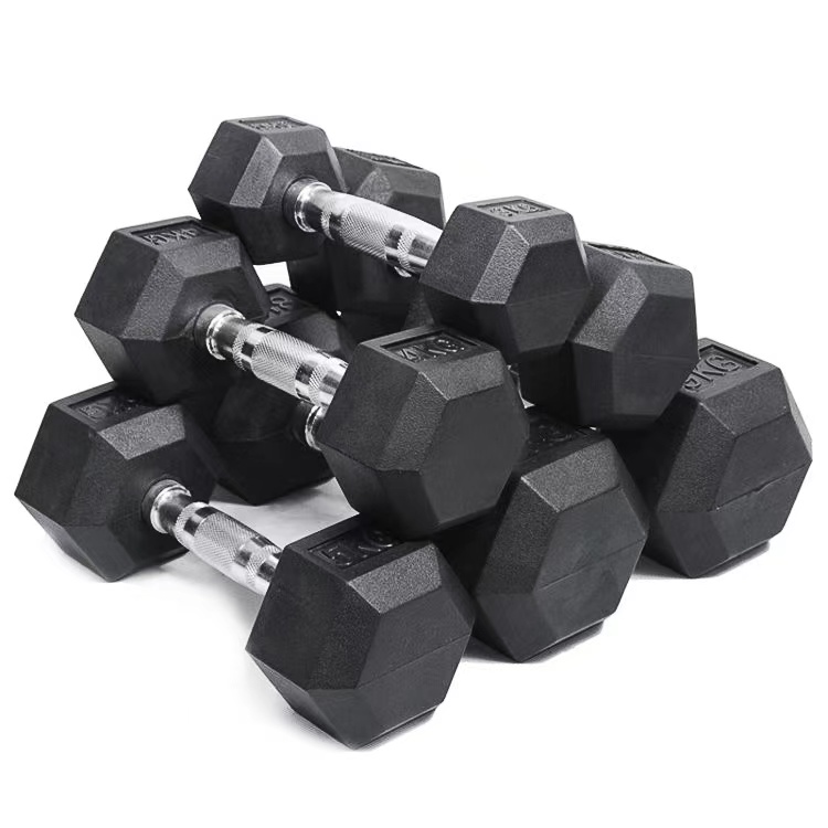 Hex Dumbbells for Fitness Training and Exercise