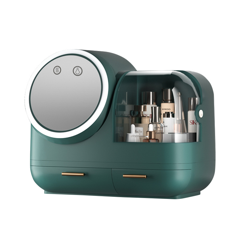 LED cosmetics storage box
