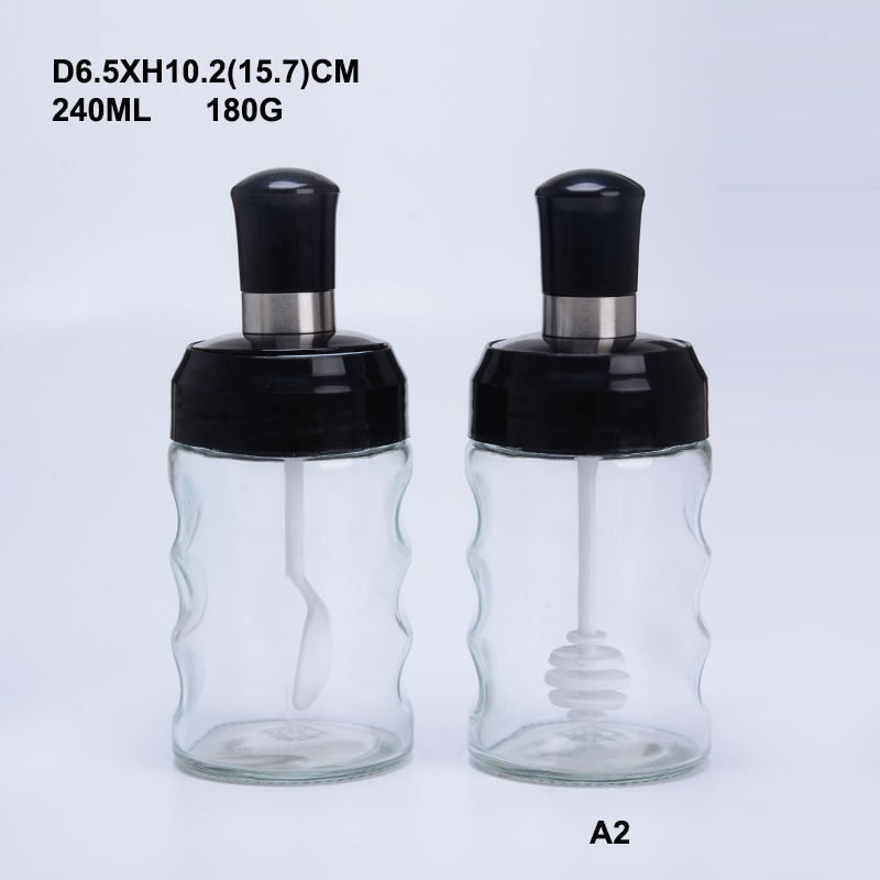 Glass jar spice bottle jars salt shaker pepper dispenser free samples pepper packing shaker plastic/glass spice jars