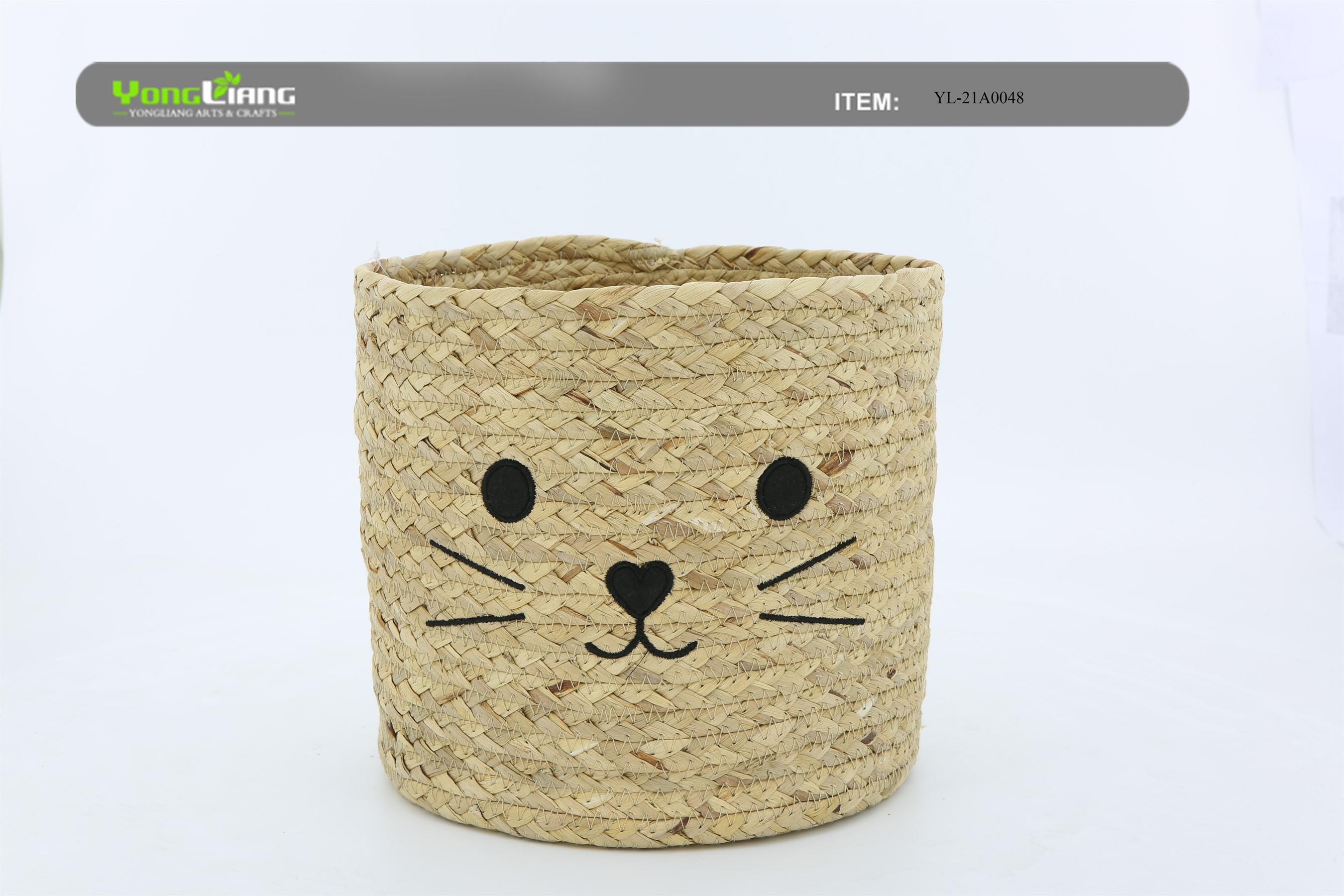 Water Hyacinth Storage Basket