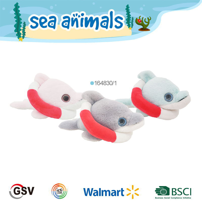 Sea Animals Dolphin Gtst Plush Toy（164830-1）