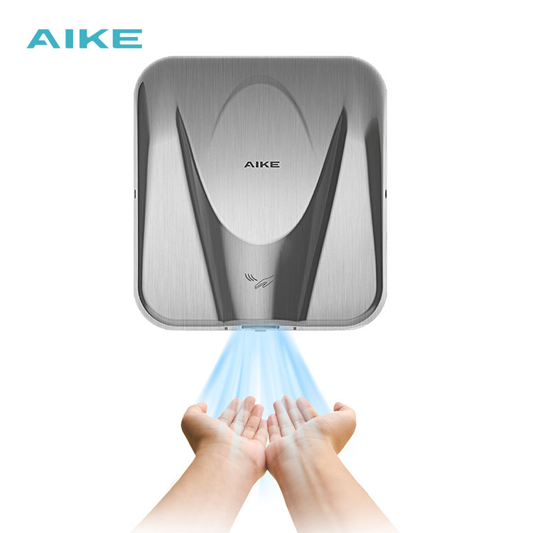 AIKE Hand Dryer stainless steel restroom high-speed Hand Dryer AK2812