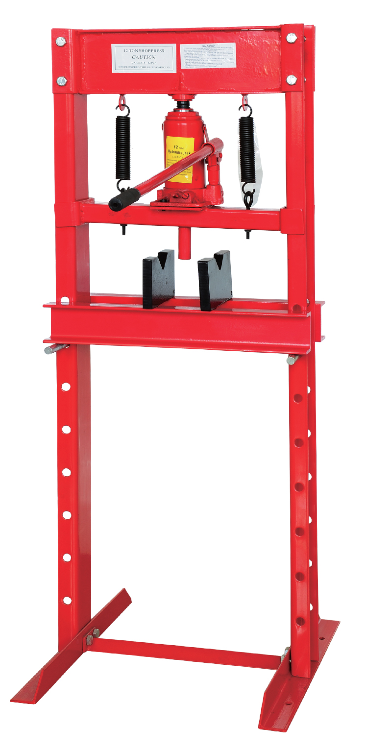 12t hydraulic bottle jack shop press
