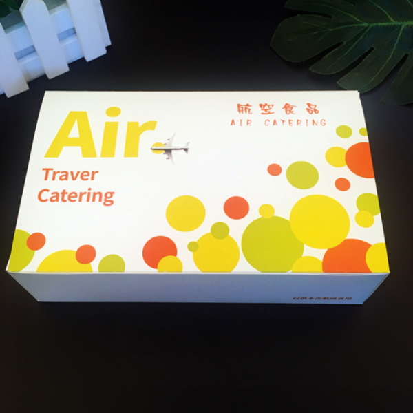 Disposable paper packaging box