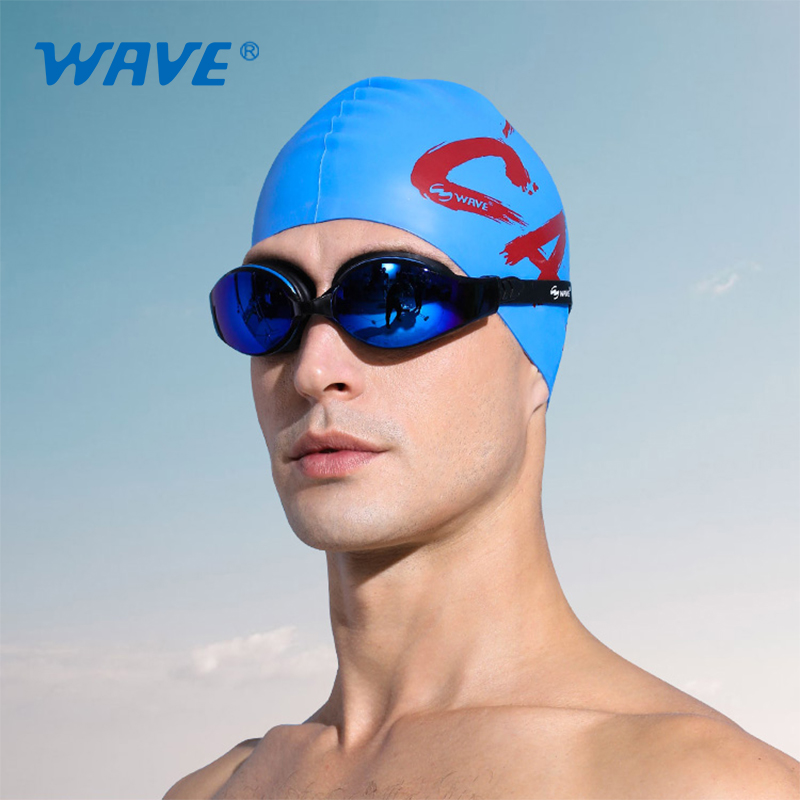 custom adult Silicone swim Swimming Cap